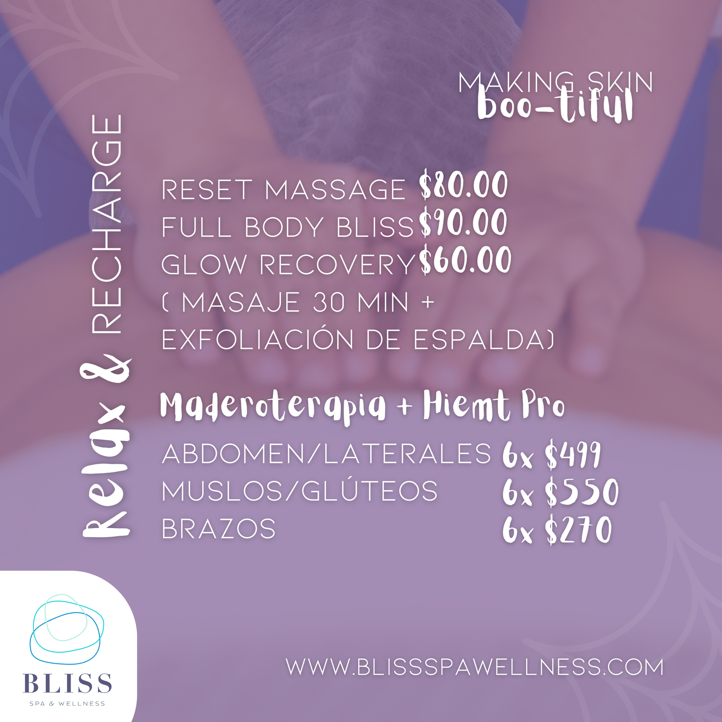 Masajes y Maderoterapia