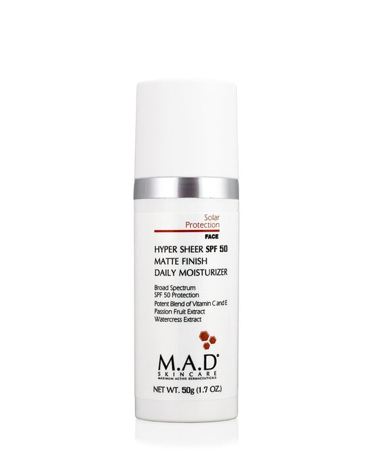 Hyper sheer SPF50 MATTE Daily Mousturizer